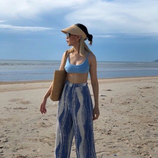 OCEAN WAVE PANTS in blue