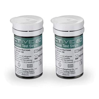 🔥พร้อมส่ง🔥 แผ่นตรวจน้ำตาล Exactive EQ Impulse Glucose test strips แผ่นทดสอบ