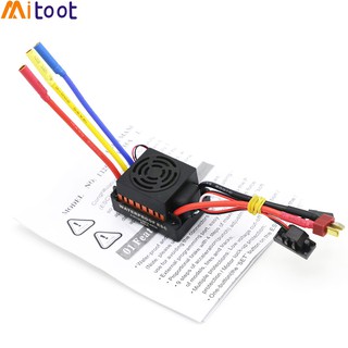 Waterproof 60A RC Brushless ESC BEC Car Parts Electric Speed Controller with 5.8V 3A BEC for 1/10 RC Car Truck