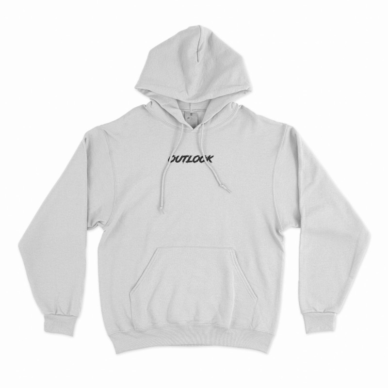 Outlook Pullover Hoodie สีขาว Sectar