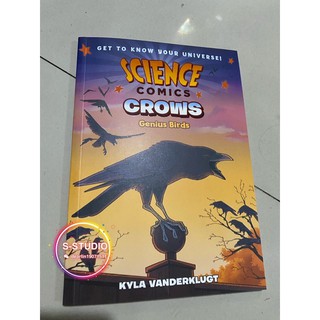 Science Comics: Crows: Genius Birds พร้อมส่งหนังสือการ์ตูนแนววิทยาศาสตร์ กระดาษมันอย่างดี Best STEM