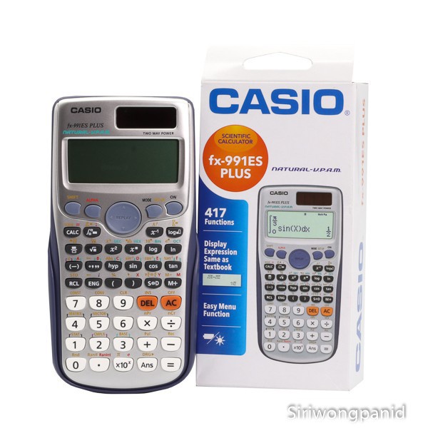 พร้อมส่ง เครื่องคิดเลขคุณภาพ IO รุ่น Casio FX-991ES plus เครื่องคิดเลขวิทยาศาสตร์  FX991, FX991ES