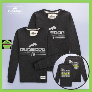 Rudedog เสื้อแขนยาว ชาย หญิง รุ่น Next dog สีทอปดำ