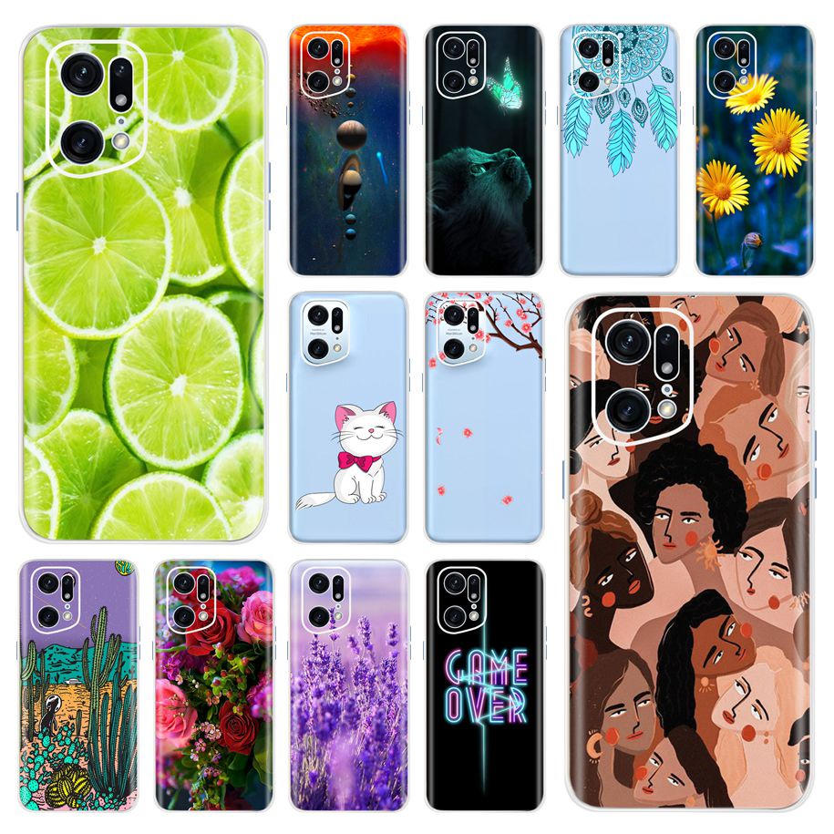 เคสโทรศัพท์มือถือ ซิลิโคนนุ่ม ใส ลายการ์ตูนน่ารัก สําหรับ Oppo Find X5 Pro Find X5 Pro FindX5 PFEM10