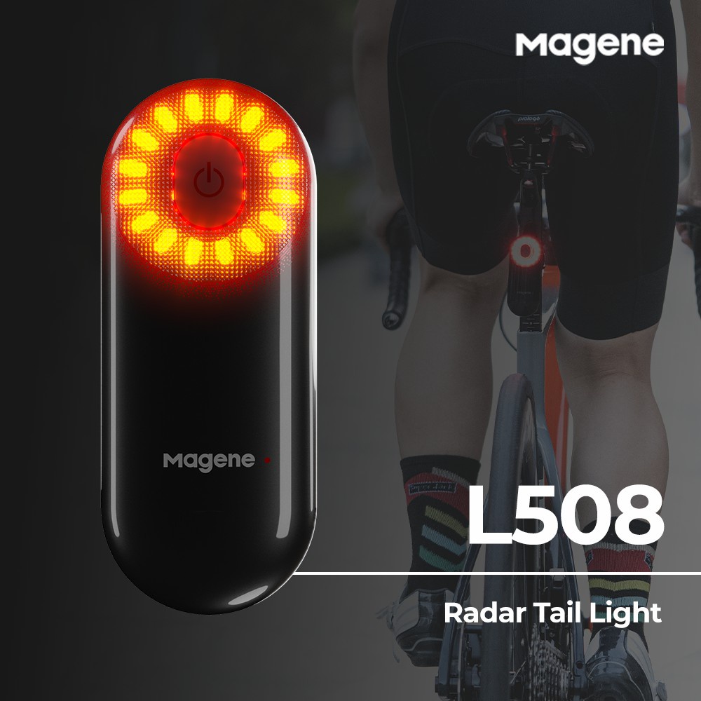 Magene L508 ไฟท้ายจักรยาน LED กันน้ํา พร้อม Garmin Varia