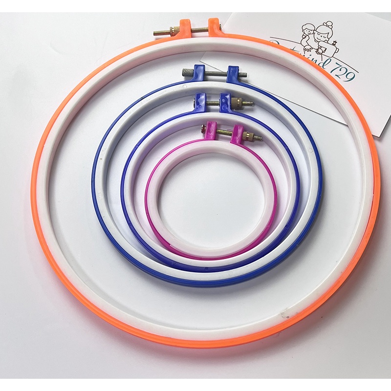 สะดึง สะดึงวงกลม สะดึงปักผ้า พลาสติก