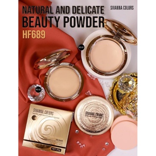 ⚡FLASH SALE⚡♡พร้อมส่ง Sivanna Natural and Delicate beauty powder (HF689)