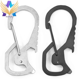 Outdoor Multifunction Keychain Waist Hanging Carabiner Camping Screwdriver