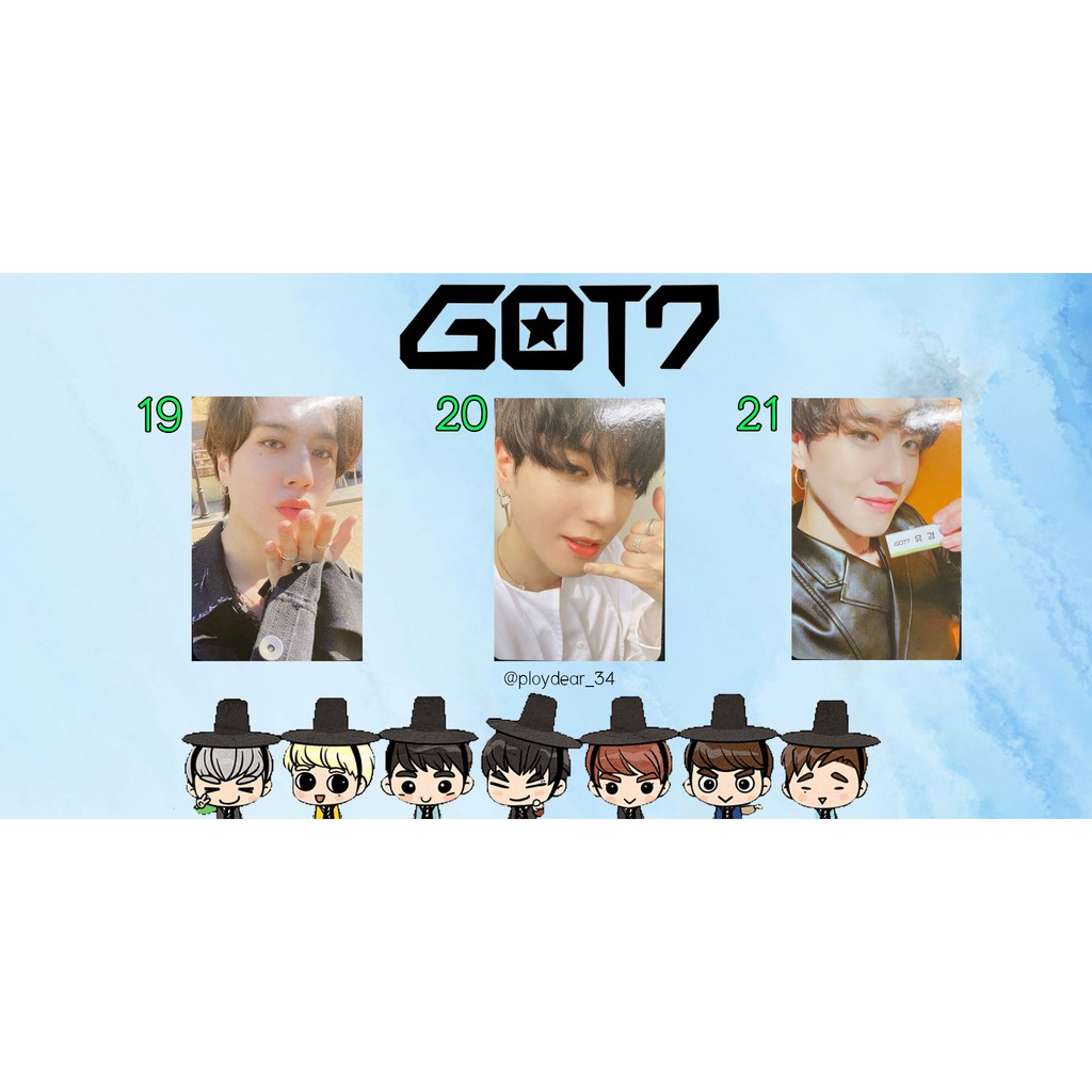 โฟโต้การ์ด GOT7 OFFICIAL ของแท้