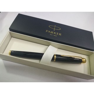 ปากกาParkerโรลเลอร์บอลไอเอ็ม แลคดำ จีที PARKER ROLLER IM Lac Black GT