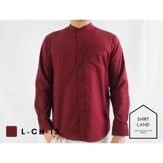 คอจีน/แขนยาว 5XL/6XL ผ้า OXFORD - เสื้อเชิ้ตคนอ้วน ไซส์ใหญ่ Big size