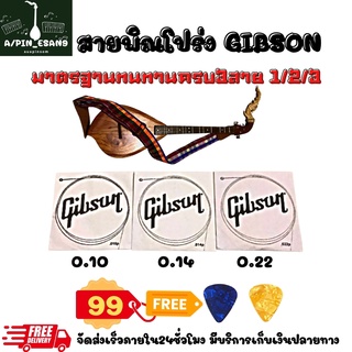 สายโปร่งครบพิณ3สาย Gibson