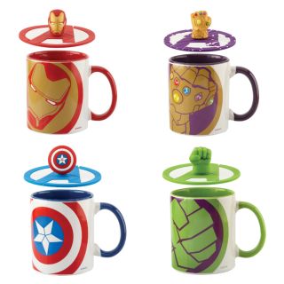 แก้ว มัค เซรามิก อเวนเจอร์ Avenger Mug (Iron man, Captain Amarica, Hulk, Thanos)