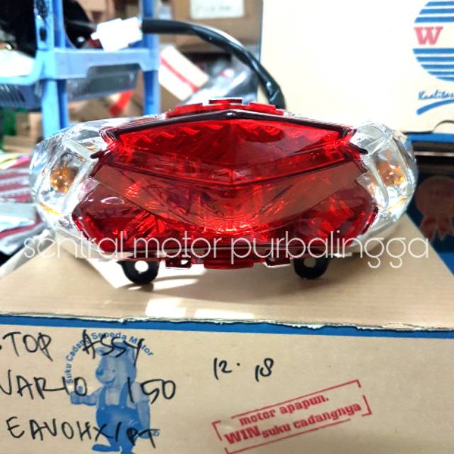 ไฟท้ายสําหรับ Vario 150 LED stop โคมไฟ assy Vario 150 Vario 125 LED 2015 2017 fi