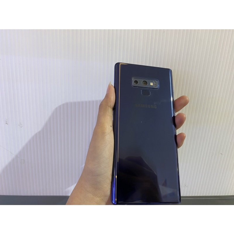 Samsung Note9แรม6รอม128GBมือสองเครื่องแท้ไม่เคยซ่อมเครื่องสวยจอไม่เบิร์น