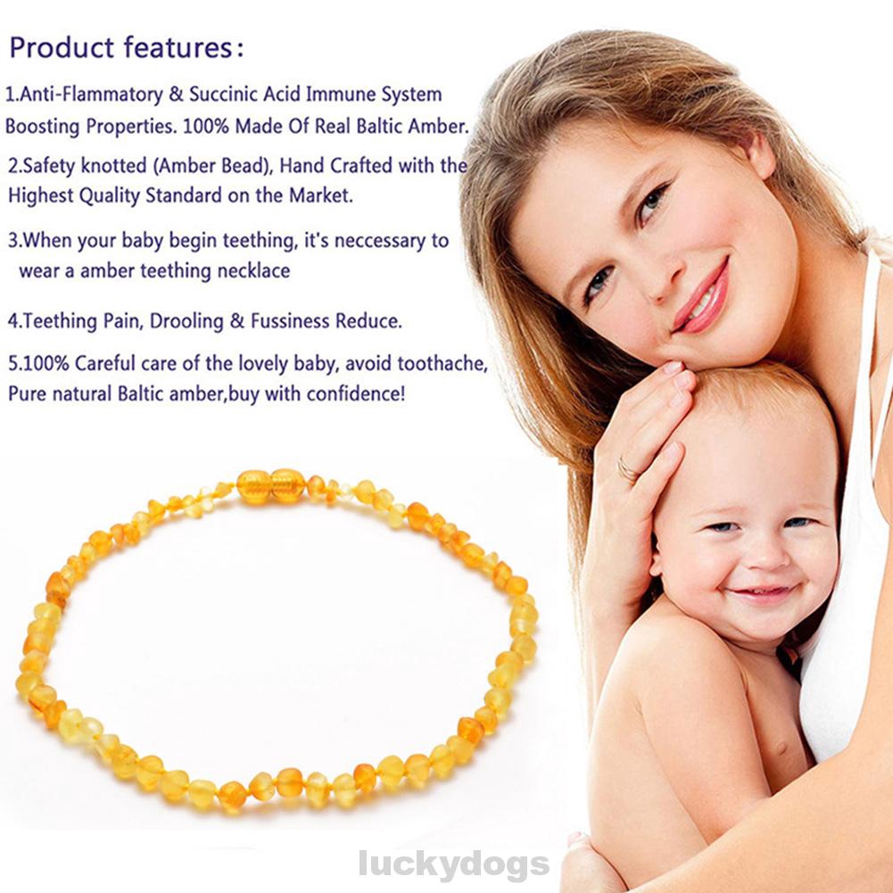 necklace for teething pain