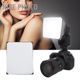 Speedlite Softbox Diffuser ทรงสี่เหลี่ยมผืนผ้าสําหรับกล้องแฟลชไฟความเร็ว