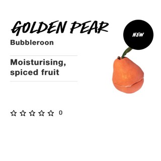 (ของใหม่) Lush Golden Pear Bubbleroon 190g.