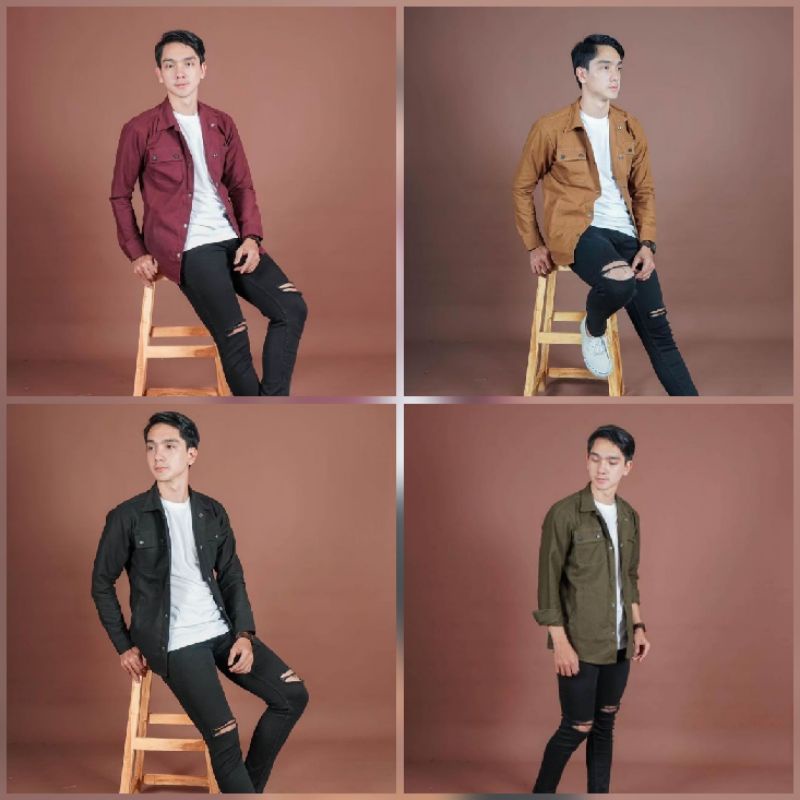 เสื้อแจ็คเก็ตรถบรรทุก || เสื้อแจ็คเก็ตกึ่งparka || ไซส์ M - XXL TRS