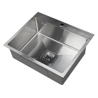 Embedded sink SINK BUILT 1BOWL TEKA TQ 60 STAINLESS Sink device Kitchen equipment อ่างล้างจานฝัง ซิงค์ฝัง 1หลุม TEKA TQ