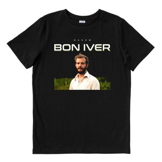 Bon IVER - NAEEM | เสื้อยืด พิมพ์ลายวงดนตรี | Merch เครื่องดนตรี | Unisex | Merch เครื่องดนตรี | คนอินดี้