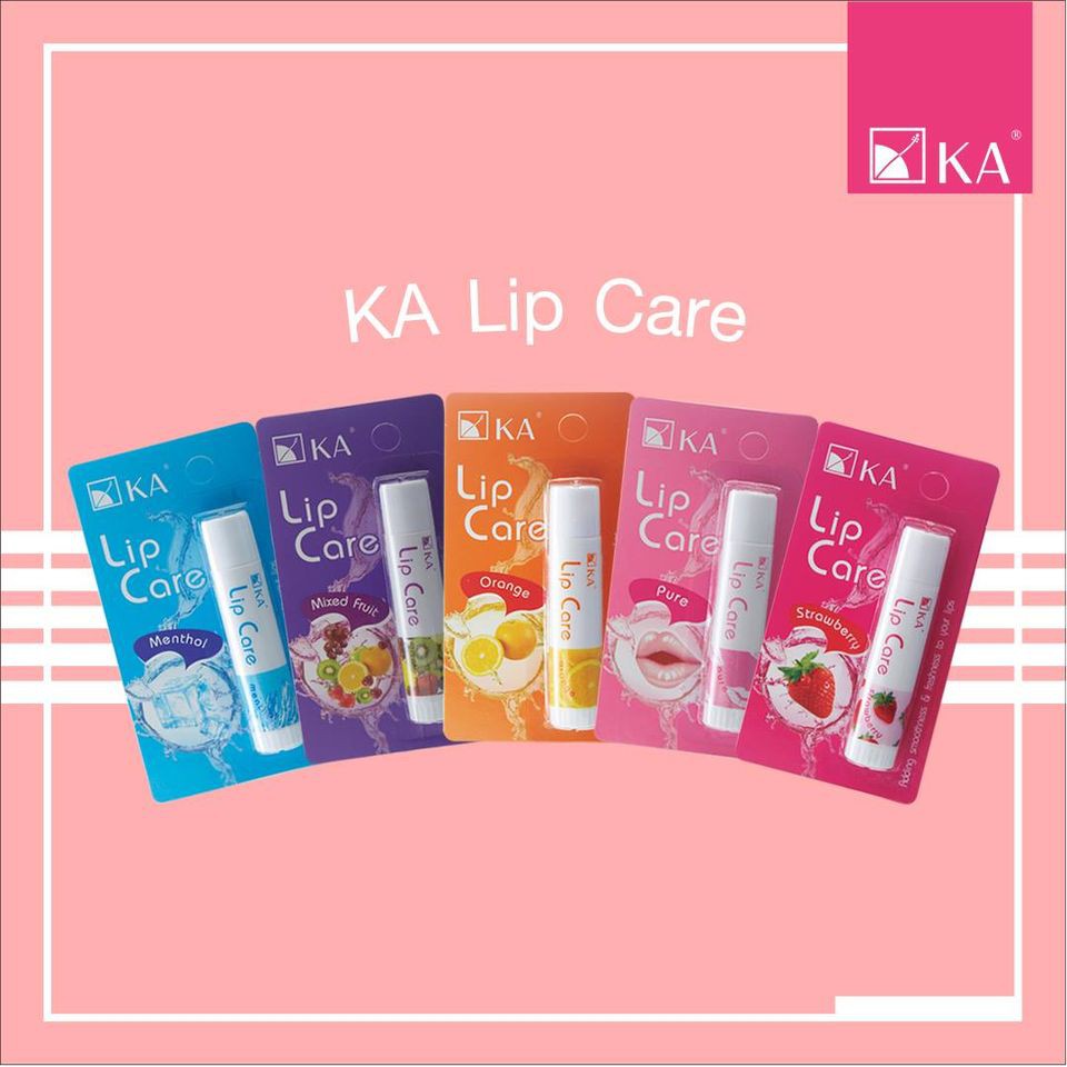 KA LIP CARE เคเอ ลิปแคร์ กลิ่นผลไม้ Shopee Thailand
