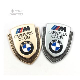 สติกเกอร์โลโก้รถ BMW / / / M Owners Club Logo สำหรับ BMW