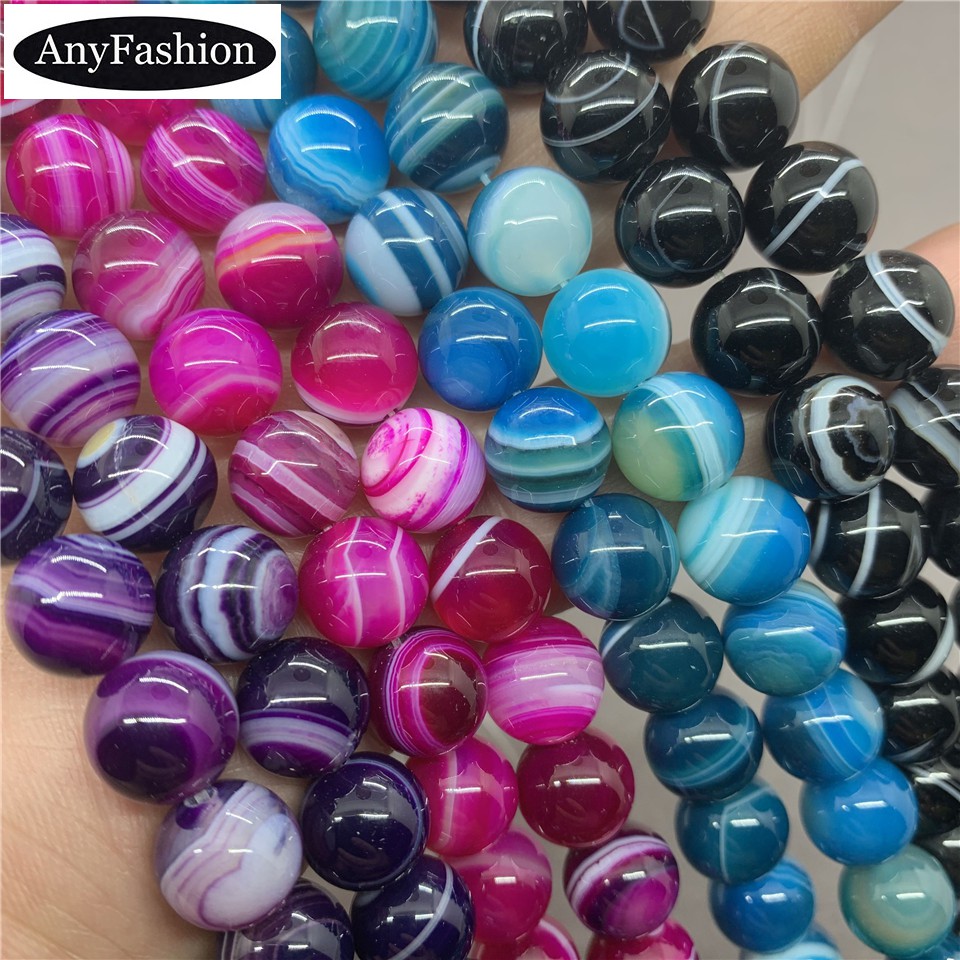 ที่มีคุณภาพสูงสุดหินธรรมชาติที่มีสีสันโมราสีรอบ 6-14 มิลลิเมตรสร้อยข้อมืออัญมณีหลวม