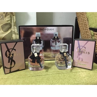 Set น้ำหอม Ysl Mon   น้ำหอมที่ได้รับแรงบันดาลใจจาก มหานครแห่งคู่รัก…ปารีส Mon Paris มอบกลิ่นที่เย้ายยวน ชวนใ