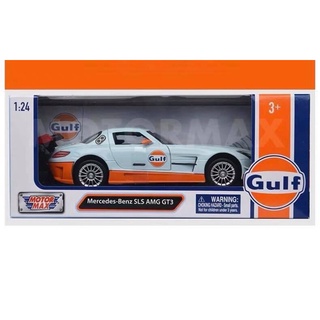 1:24 Gulf รุ่น Mercedes-Benz SLS AMG GT3 [Motormax]