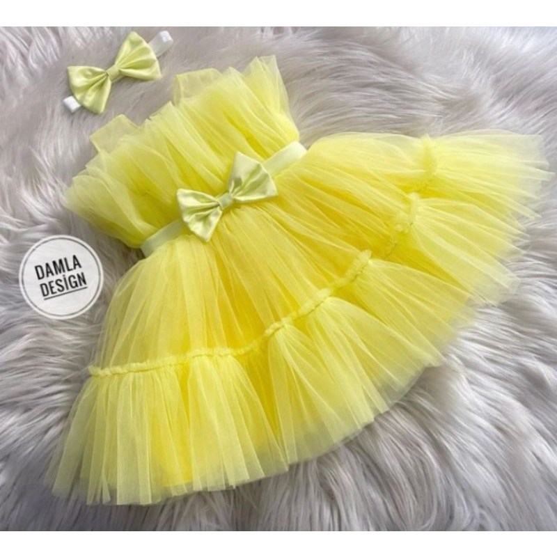 GIRLS DRESS BABY GIRLS BIRTHDAY PARTY DRESS GIRLS TUTU DRESS BABY GIRLS BIRTHDAY PARTY DRESS