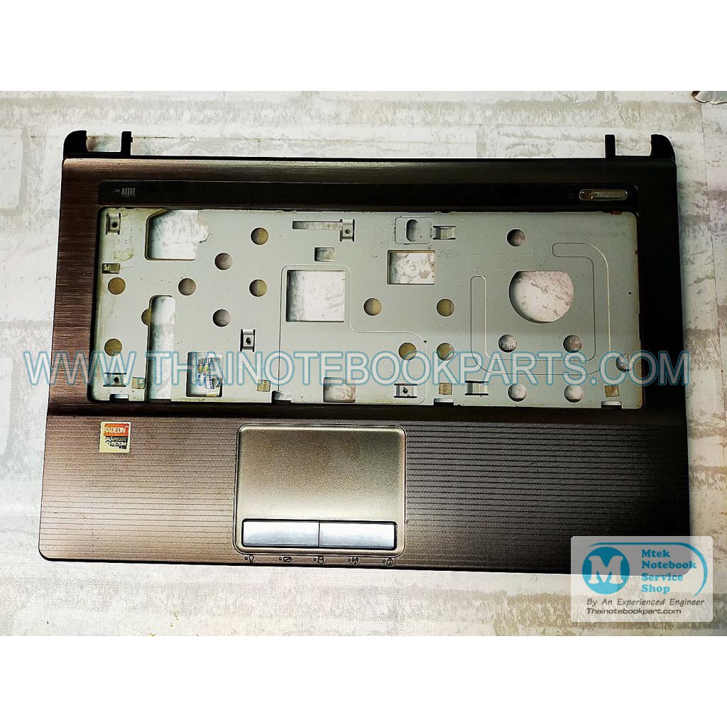 บอดี้บนโน้ตบุ๊ค Asus X43B - AP0K2000310 HA23 1A30 0B 01 N Mainboard Palm Rest (มีรอยซ่อมตรงมุมซ้ายบน