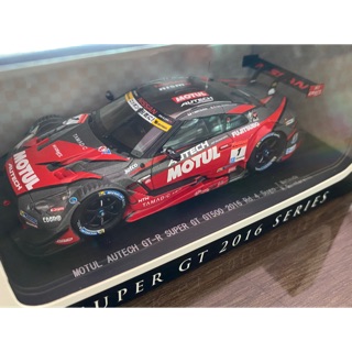 โมเดลรถแข่ง EBBRO แท้ MOTUL AUTECH GT-R No.1 SUPER GT GT500 2016 Rd.4 Sugo