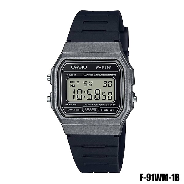 นาฬิกาข้อมือ Casio Standard Lady Digital รุ่น F-91WM Series