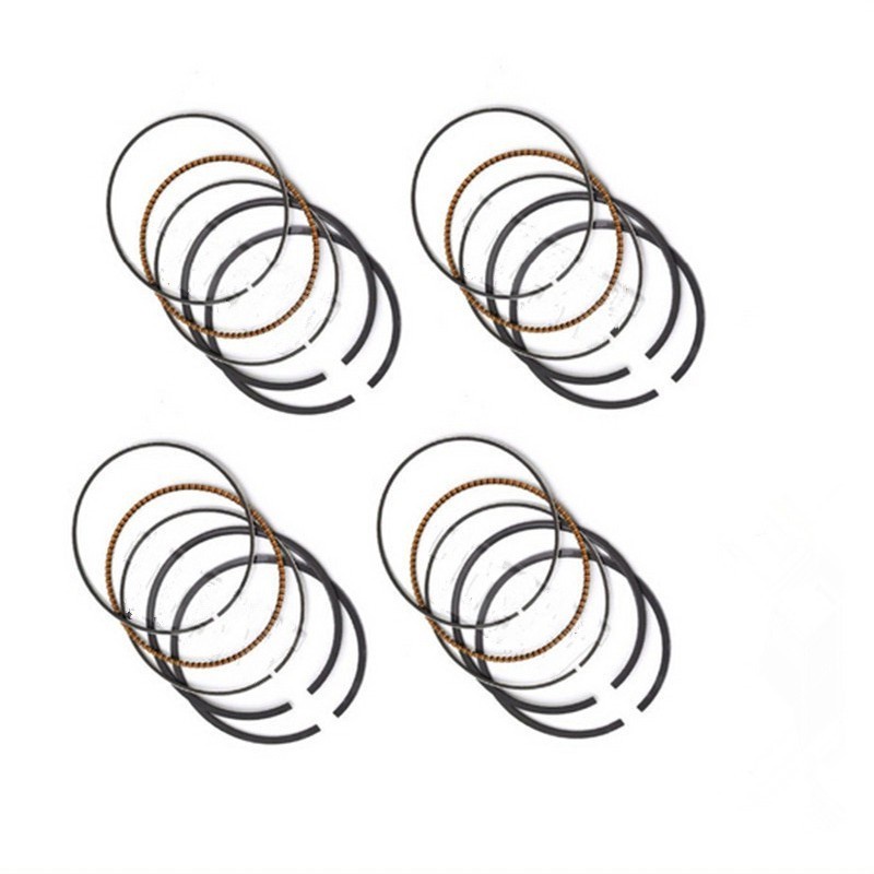 4 Pcs Motorcycle Engine Parts STD Cylinder Bore Size 57mm Piston Ring For Kawasaki ZXR400 ZXR 400 Xa