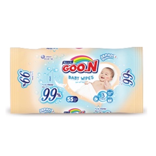 โปรโมชั่น : กูนน์ ทิชชูเปียก กูนน์ เบบี้ ไวพส์ 1 ห่อ มี 55 แผ่น