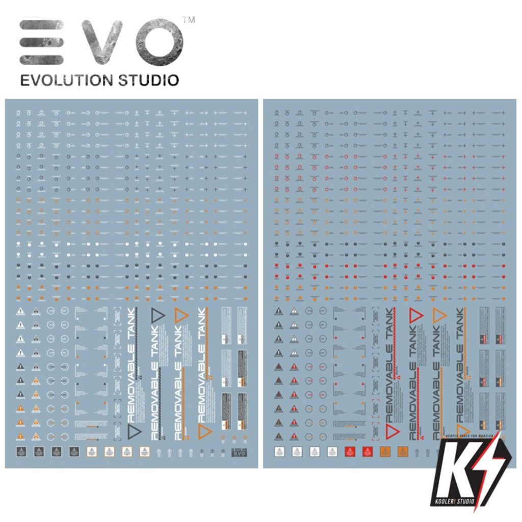 Waterdecal EVO NC06 1/100 #ดีคอลน้ำสำหรับติดกันพลา กันดั้ม Gundam พลาสติกโมเดลต่างๆ
