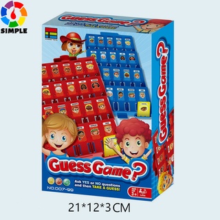 Gues s Who Is It Classic Board Game Funny Family Guessing Games