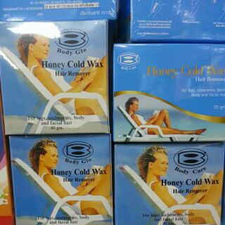 🐝🍯Body Glo Honey Cold Wax Hair Remover แว็กซ์ขี้ผึ้งเย็นกำจัดขน🐝🐝