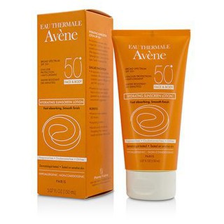 AVENE  Hydrating Sunscreen Lotion SPF 50 For Face &amp; Body 150ml