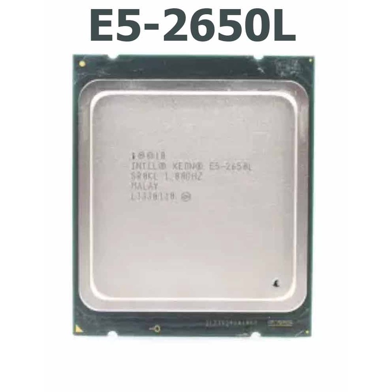 Intel Xeon E5-2650L 1.8 GHz Octa core  (8 Core 16 Thread) CPU ราคา 150 บาท