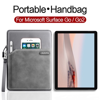 กระเป๋าเคสแท็บเล็ต แบบนิ่ม มีซิป สําหรับ Microsoft Surface go 3 Go3 2 10.5 นิ้ว go 10.1 Surface go 2