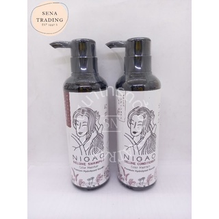 Nigao Deluxe Shampoo color &amp; Conditioner นิกาโอะดีลักซ์แชมพูคัลเลอร์และครีมนวด