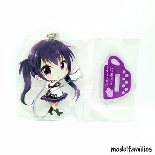 Rize Tedeza Acrylic Stand พวงกุญแจ การ์ตูน รับน้องกระต่ายซักแก้วมั้ยคะ? (Is the Order a Rabbit?)