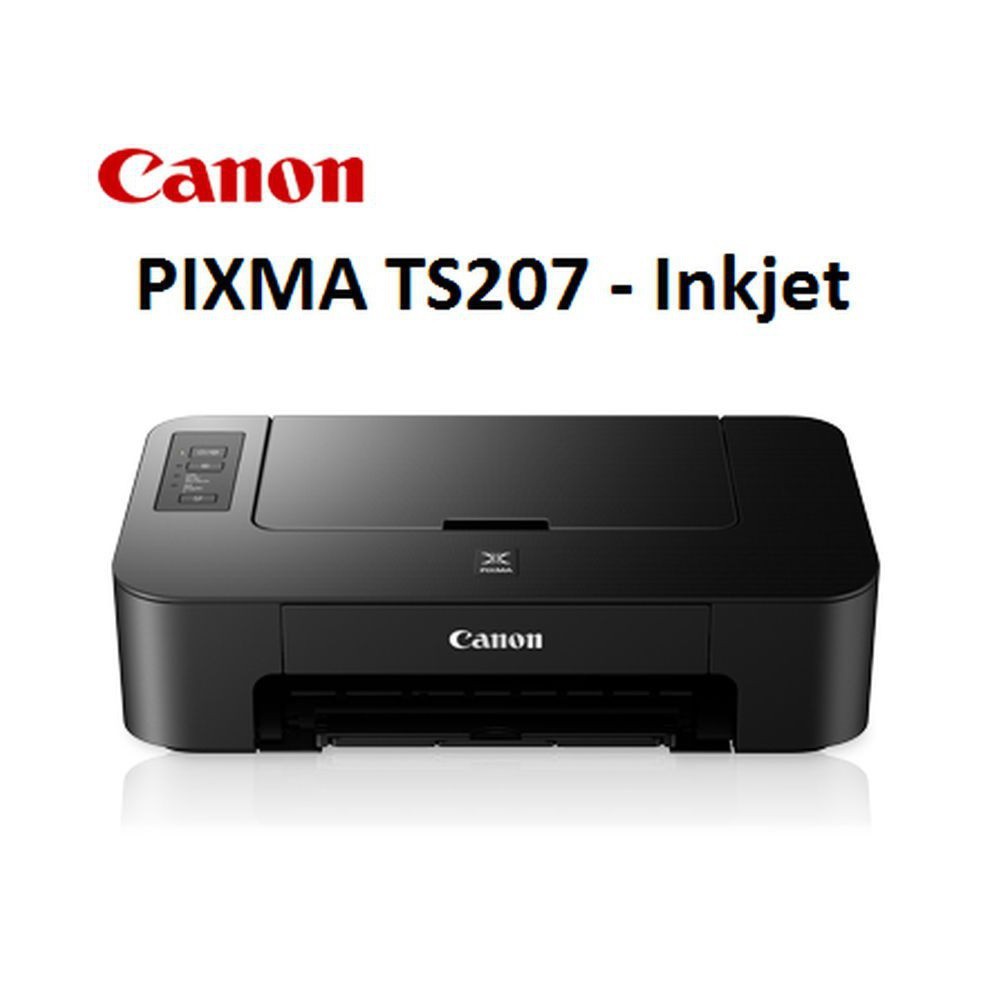 CANON PRINTER PIXMA TS207 เครื่องพิมพ์ แคนนอน TS207 พร้อมหมึกแท้