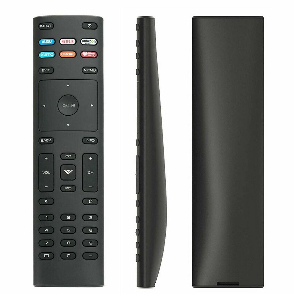 ใหม่ xrt136 สําหรับรีโมทคอนโทรลสมาร์ททีวี Vizio พร้อม Vudu iHeart Netflix 6 คีย์