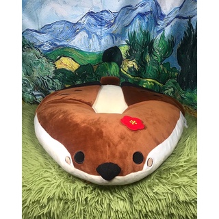 Fuku-Fuku Shimaenaga Donut Cushion เบาะนั่ง ทรง โดนัท นก เนื้อ มาชเมลโล่ โมจิ นุ่มมาก พร้อมส่งจากไทย