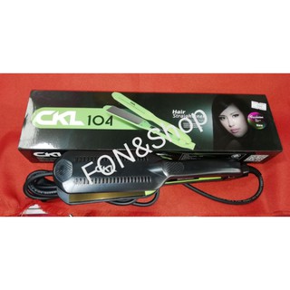 ที่​หนีบ​ผม​ รุ่น​CKL-104หนีบ​ตรงหนีบ​ลื่น​ปรับ​ระดับ​ความ​ร้อน​ได้​