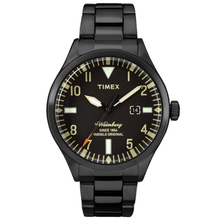Timex Waterbury TW2R25200 นาฬิกาข้อมือสำหรับผู้ชาย สาย Stainless