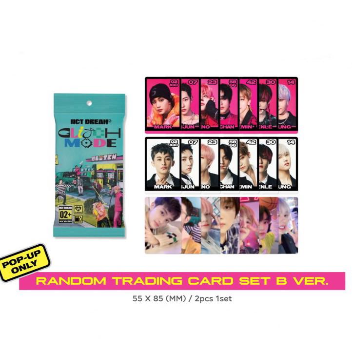 (พร้อมส่ง) NCT DREAM - Trading Card B Set Glitch Mode pop-up MD